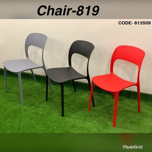 Plastic Chairs for Cafeteria Seating/Side Chair/Kitchen/Restaurants/Hotels