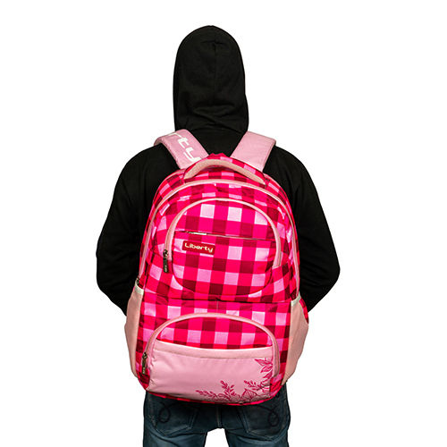 Vvxl Check Pink School Bag