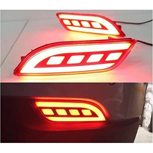 Rear Bumper LED Reflector Light For Jeep Compass