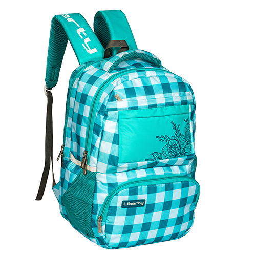 Vvxl Sea Green Check School Bag