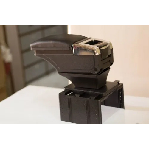 Universal Car Armrest With Storage - 487 - Black