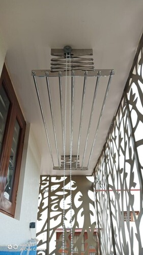 Ceiling cloth drying hangers in Chandranagar Colony  Palakkad