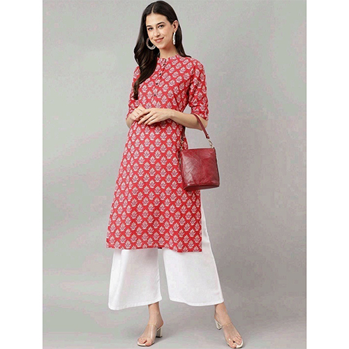Ladies Modern Straight Fit Kurta