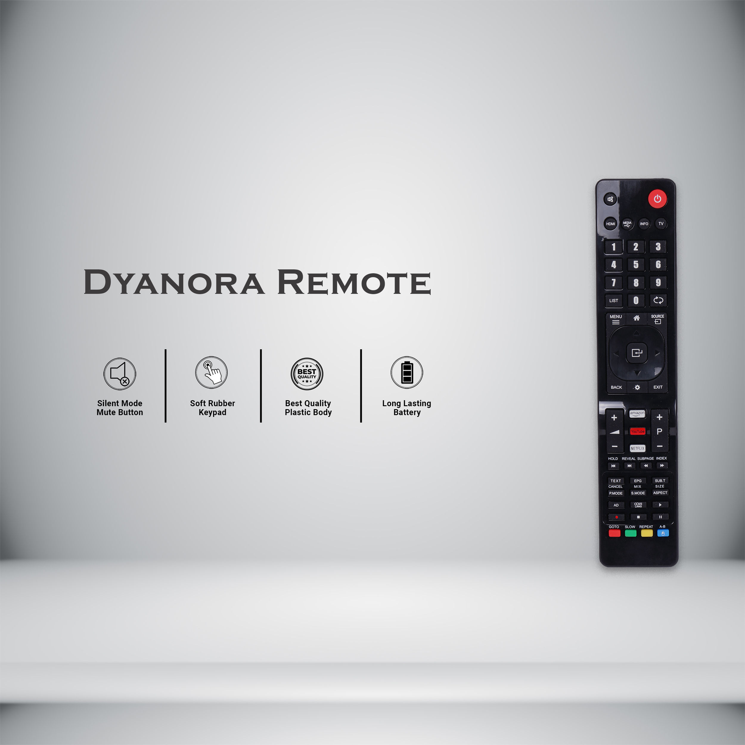 Dyanora 60 cm (24 inch) HD Ready LED TV (DY-LD24H0N)