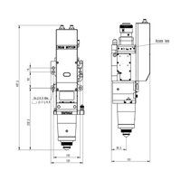 RAYTOOLS BM115 2D AUTOFOCUS FIBER LASER CUTTING HEAD