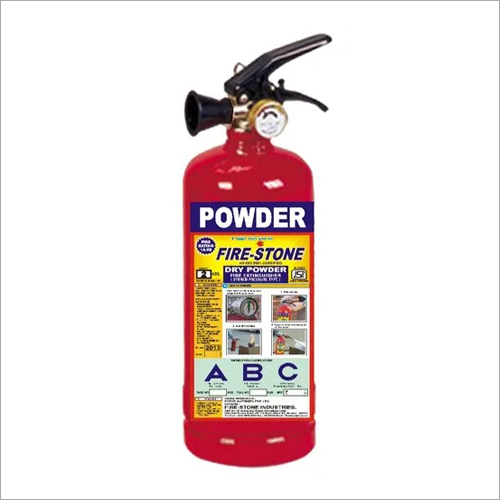 2KG ABC Type Fire Extinguisher - Mono Ammonium Phosphate, Dry Chemical Powder, Class A, B, C Fire Rating 1A, 8B | Industrial Use, 2 Kilograms Weight