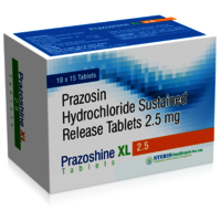 Prazosin Hydrochloride (2.5mg)