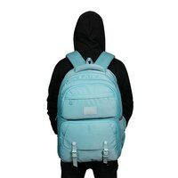 Nylon Sea Green School Bag