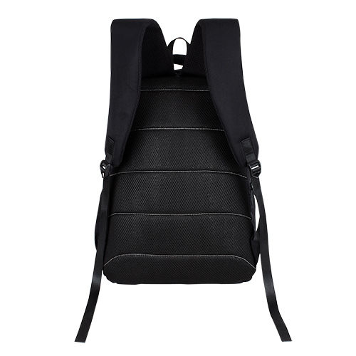 Nylon Black School Bag
