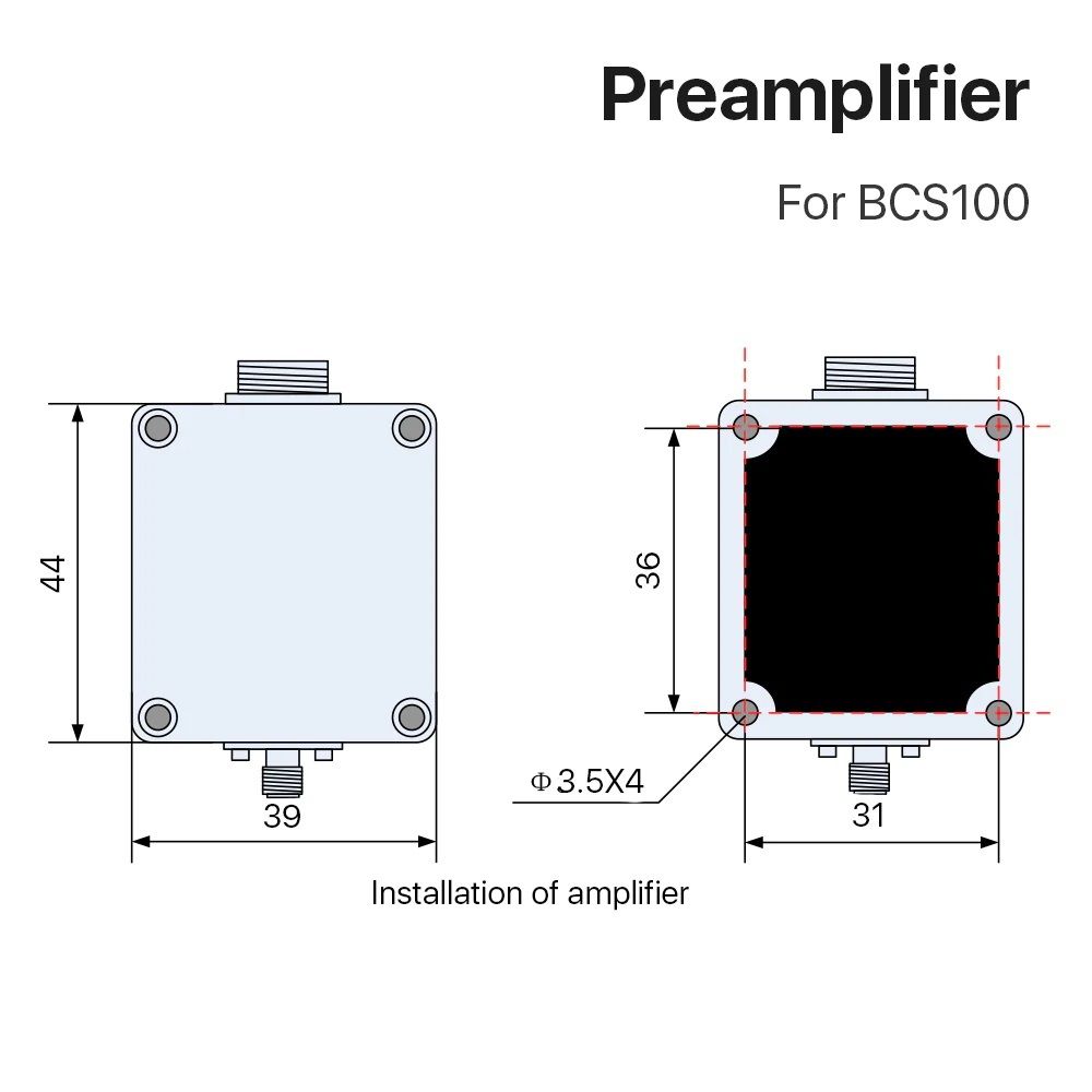 PREAMPLIFIER FOR FRIENDESS LASER CUTTING SYSTEM BCS100