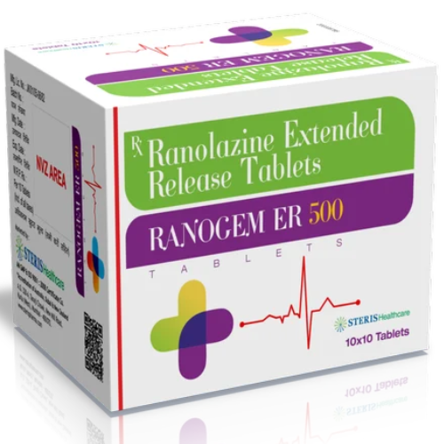 Ranolazine ER 500 mg