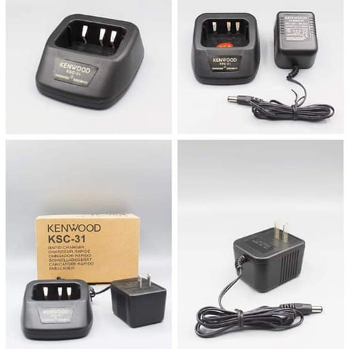 Plastic Kenwood Ksc-31 Charger And Adaptor