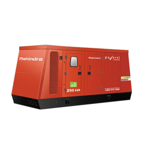 250 Kva Mahindra Powerol Diesel Generator Rated Frequency: 50 Hertz (Hz)