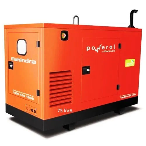 75 kVA Mahindra Powerol Diesel Generator