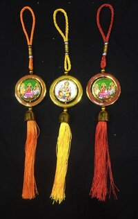 HINDU GOD ROUND CAR  HANGING