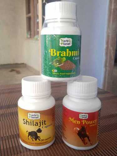 Herbal Brahmi And Shilajit Capsules
