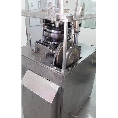 Silver Industrial Tablet Making Machine