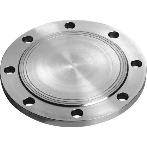 Mild Steel Blind Flange - Color: Silver