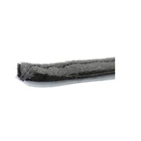 Wool Pile With Pvc Fin - Polypropylene Wool Pile, 6-24 Mm Width, Grey/white/black/brown, Self-adhesive, Uv Resistant, Noise & Dust Seal