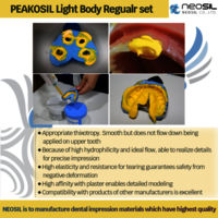 Peakosil Light Body Fast Set Dental impression material Addition Silicone For dental clinic