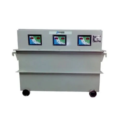 20 Kva Three Phase Oil Cooled Servo Voltage Stabilizer - Efficiency: High