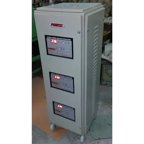 Three Phase Voltage Stabilizer Efficiency: High