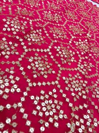 Gorgette  Embroidery fancy lace broder Sequnce Lehngha Choli