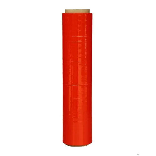 Red LLDPE Stretch Film Roll