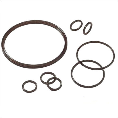 Black And Brown Quad Ring Rubber X Ring