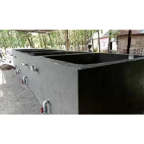 Biofloc Cement Tanks - Cement Material, 3 Feet Rectangular Design, Grey Color | High Quality for Fish Farming, 5000L Capacity