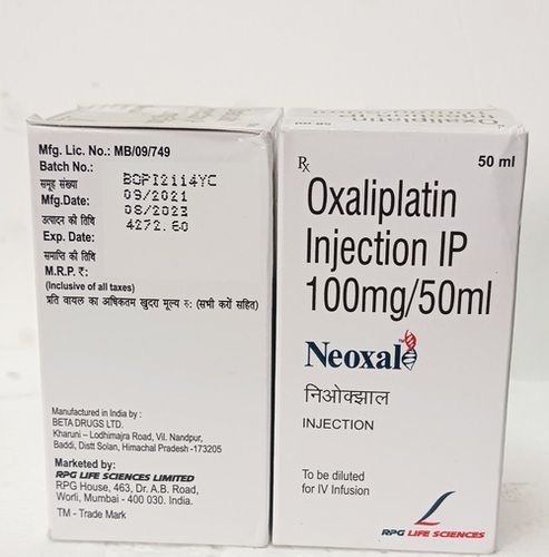 Oxaliplatin  Injection 100mg/50ml Neoxal 50ml