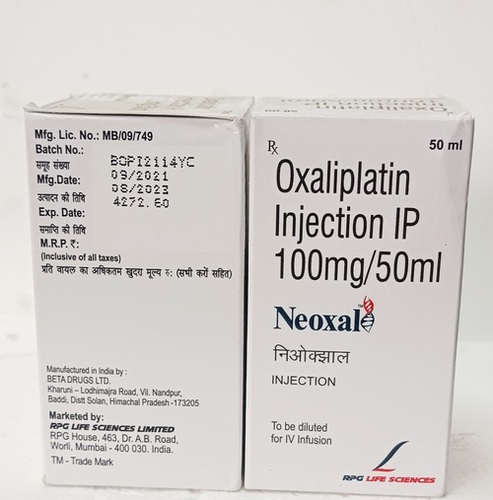 OXALIPLATIN  INJECTION 100MG/50ML NEOXAL 50ML