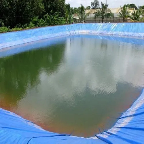 HDPE Pond Liners - 200 Micron Thickness Customized Design in Blue | Durable Puncture-Resistant UV-Resistant for Water Retention