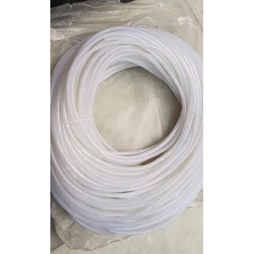 Round White Silicone Pipes