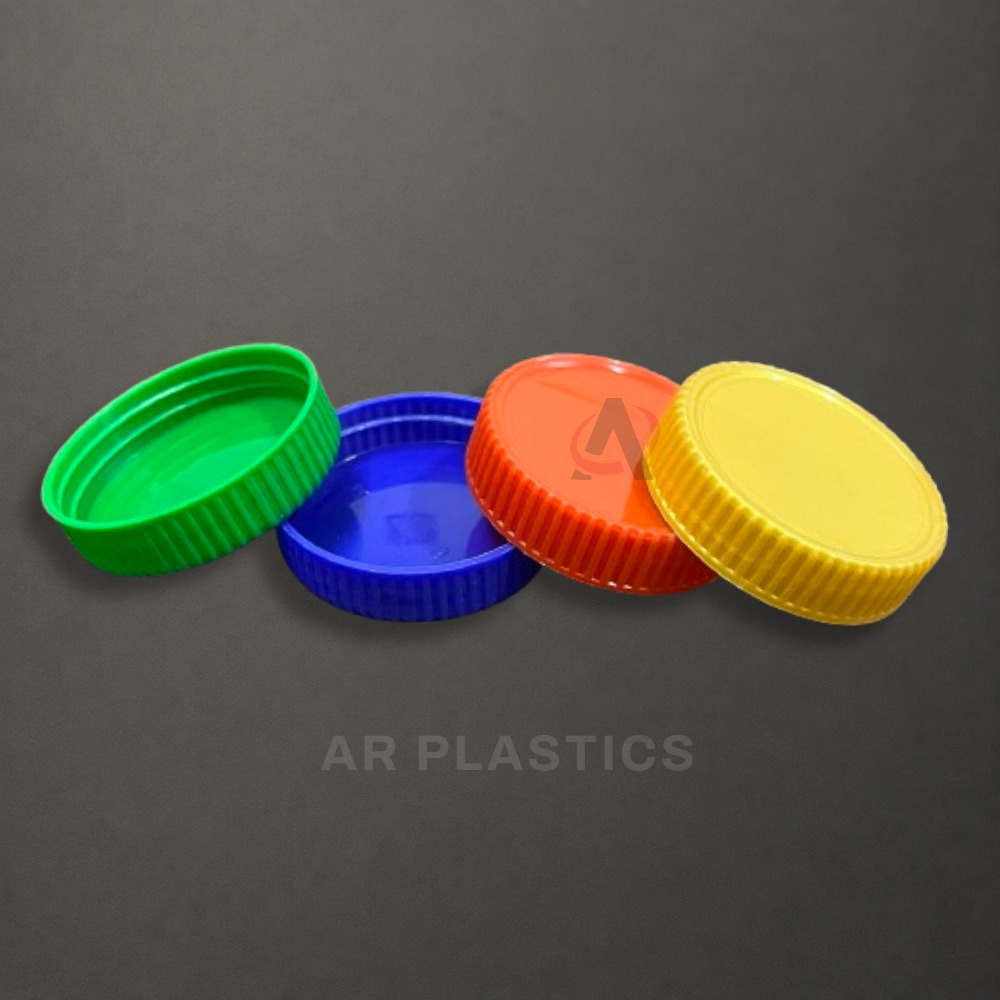 53 MM Plastic Screw Cap - 53 Millimeter Diameter, Lightweight and User-Friendly Design, Versatile for Jars, Available in All Colors