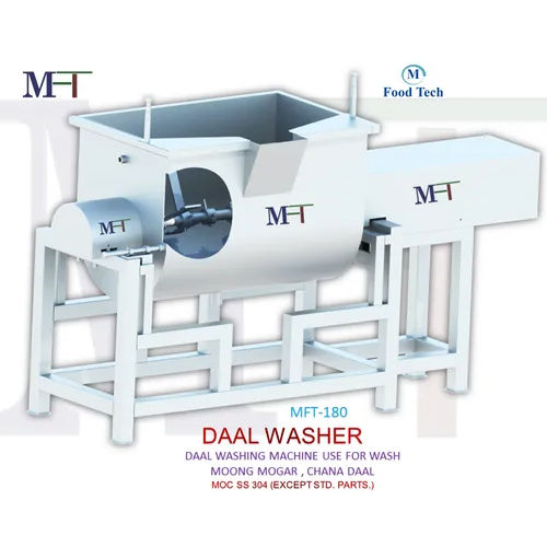 Stainless Steel Industrial Dal Washer Machine