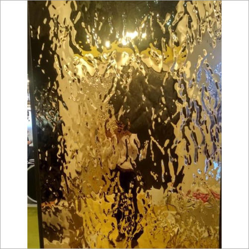 Stainless Steel 304 Bubble Series 007 Gold Mirror Sheet 8ft x 4ft