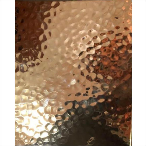 Stainless Steel 304 Water Scale Rose Gold Mirror Sheet 8ft x 4ft