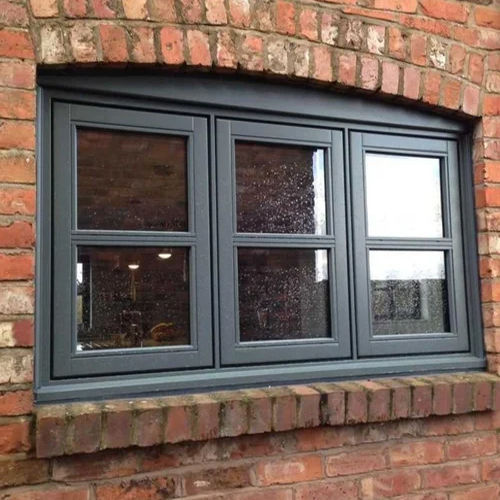 Grey Upvc Casement Windows Application: Commercial