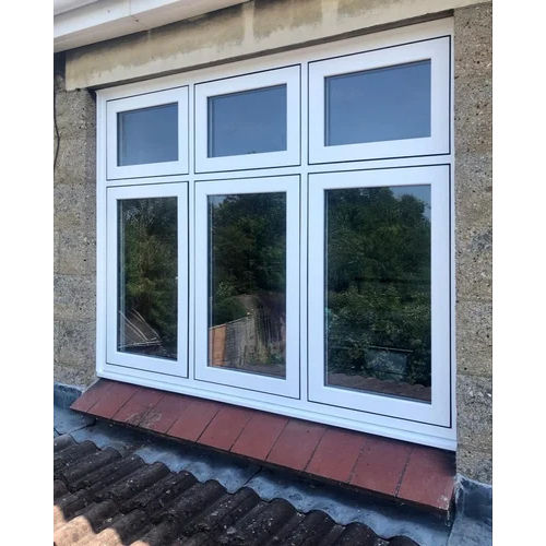 25 MM UPVC Glass Window