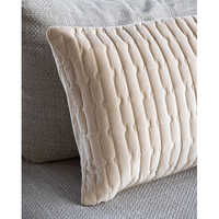 Linen Cushion Covers - 100% Cotton, Square Shape, Off White & Custom Colors | Trendy Design, Colorfastness, Shrinkage Resistance, Exquisite Finish
