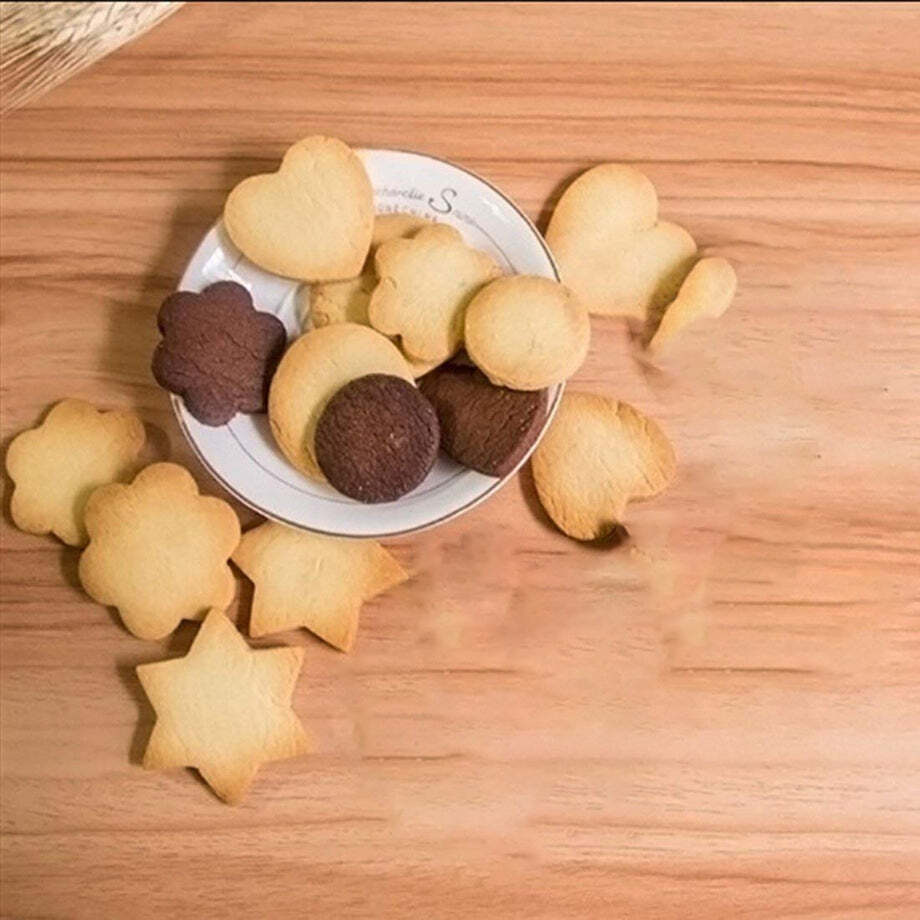 Cookie Cutter Stainless Steel Cookie Cutter with Shape Heart Round Star and Flower
