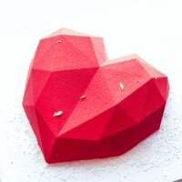 Silicone Heart Pinata Shape Chocolate Mould (3258)