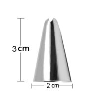 Cake Decorating Stainless Steel Nozzle (6pcs) (2517)