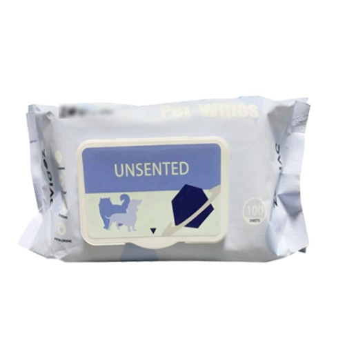100pcs Large Pack Pet Cleaning Wipes Gentle Formula Alcohol-Free Safe for Dogs and Cats