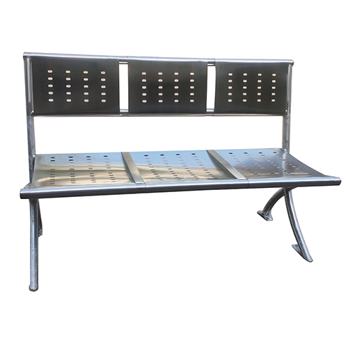 Stainless Steel Bench With Chair Combination