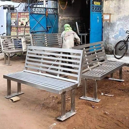 Steel Garden Bench