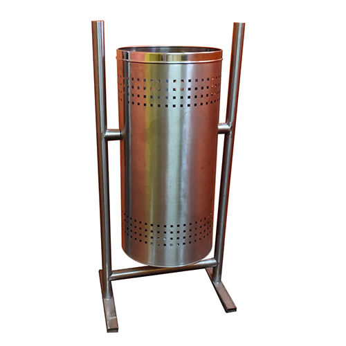 Steel Dustbin with Stand
