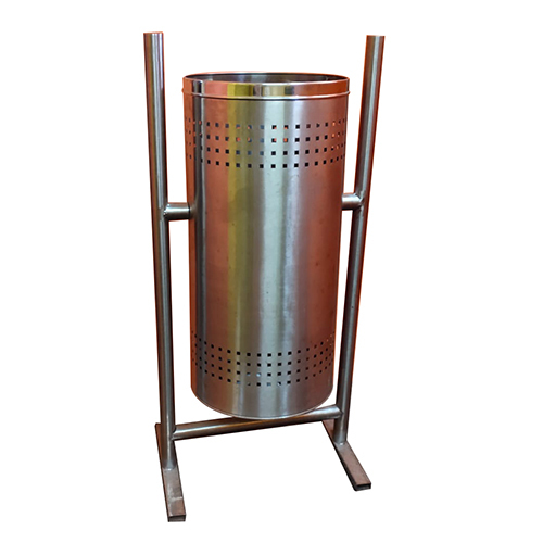 Steel Dustbin with Stand
