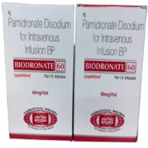 Pamidronate Biodronate 60 Mg Inj As Per Mentioned On Pack